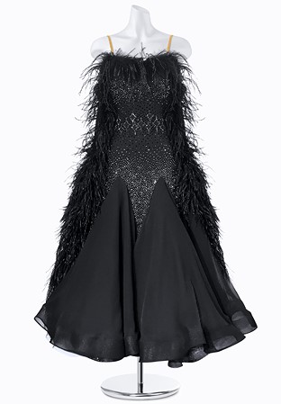 Midnight Drift Ballroom Gown BS-B250039