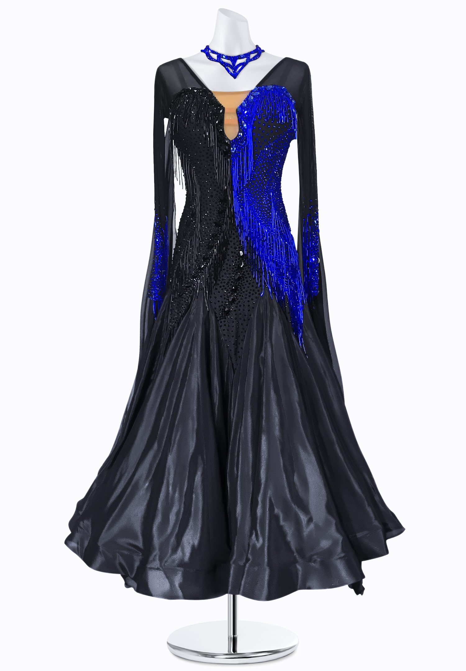 Midnight Sapphire Ballroom Gown BS-B250070