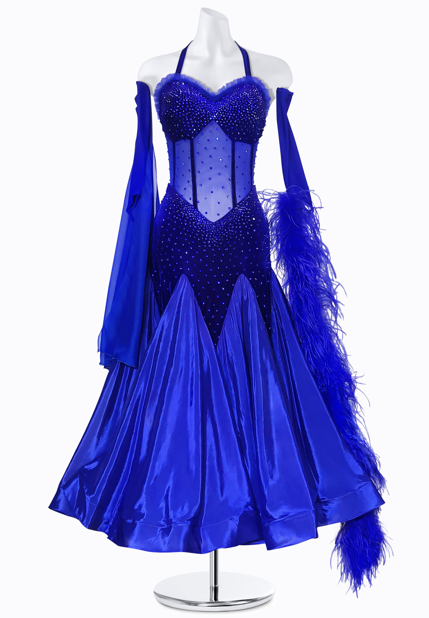 Azure Tide Ballroom Gown BS-B250085
