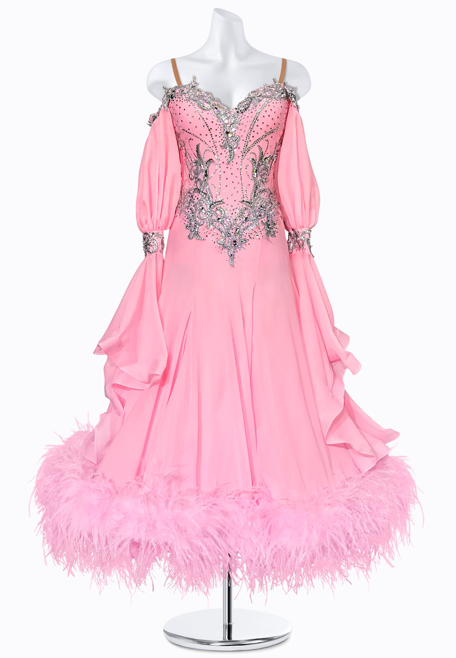 Shivering Blush Ballroom Gown BS-B250088
