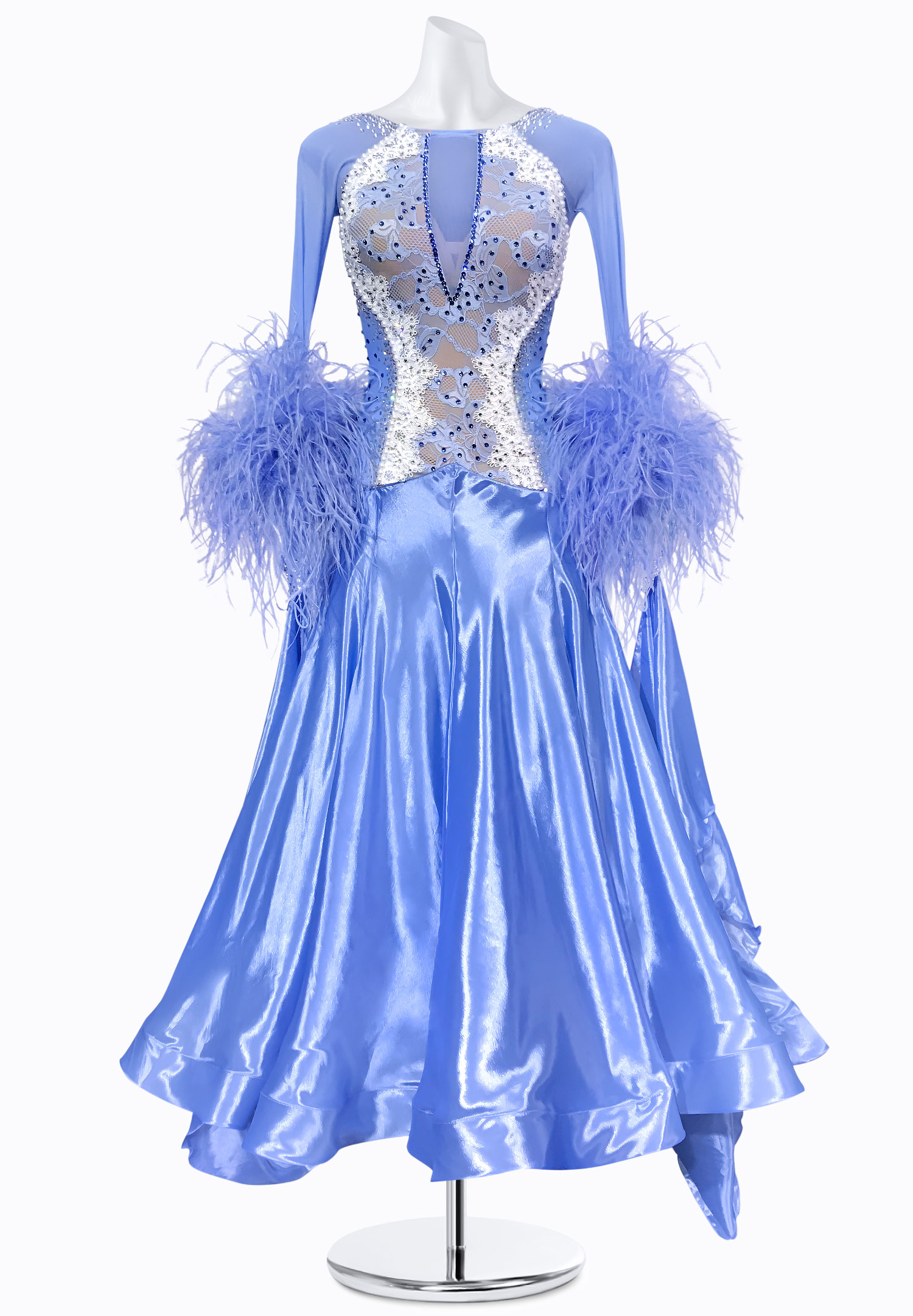 Metallic Mist Ballroom Gown BS-B250099