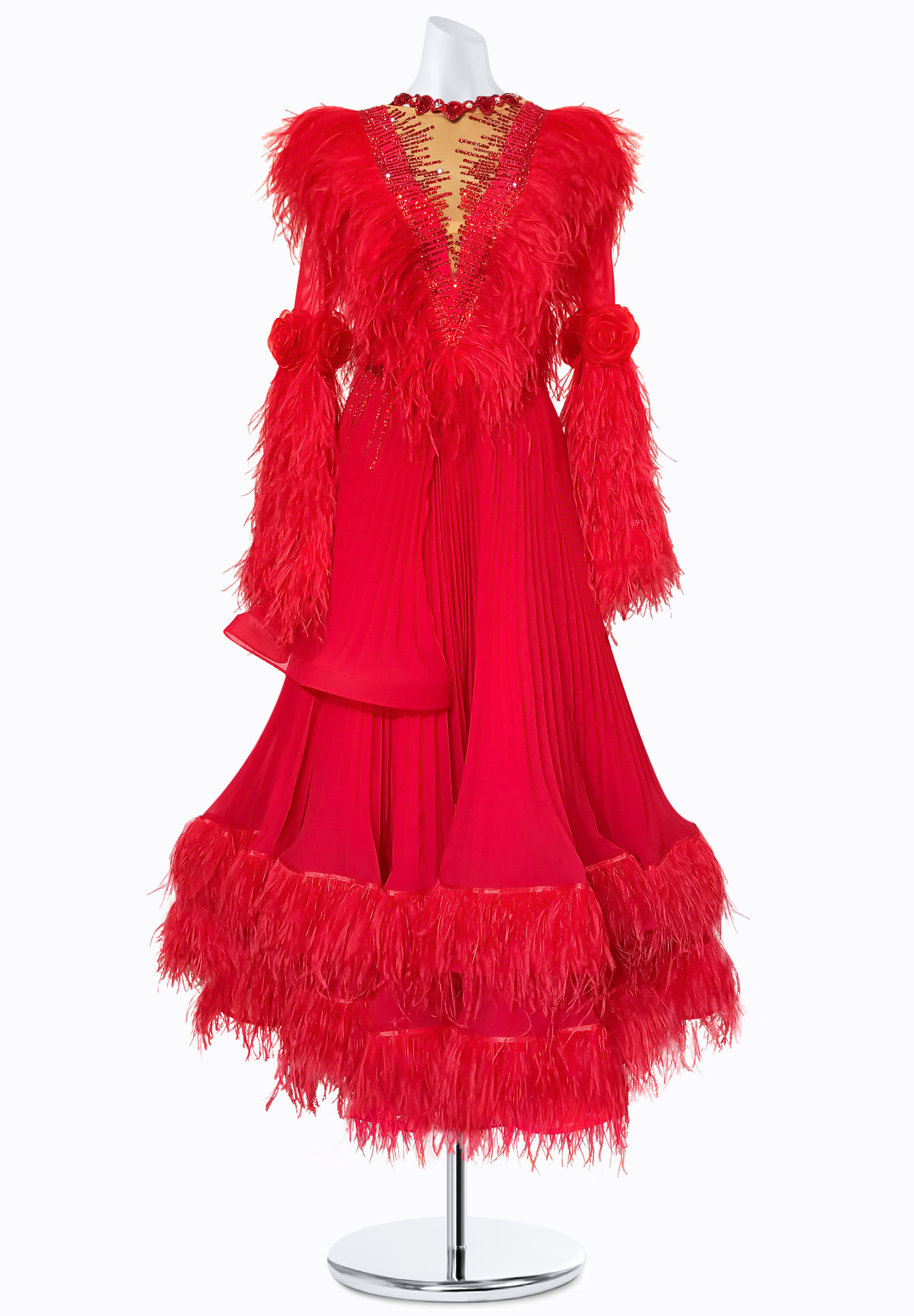 Fiery Flight Ballroom Gown BS-B250114