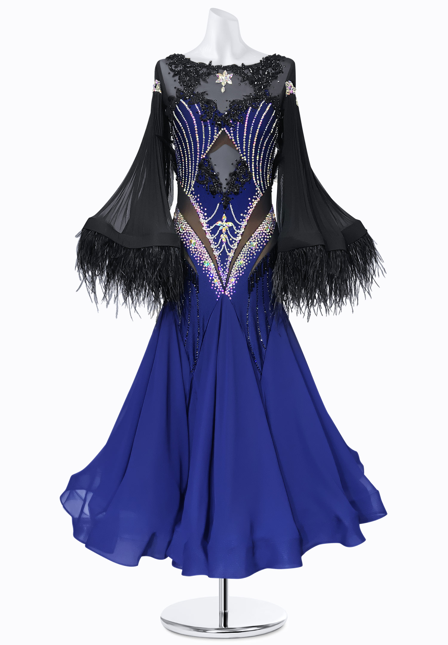 Raven Night Ballroom Gown BS-B250120