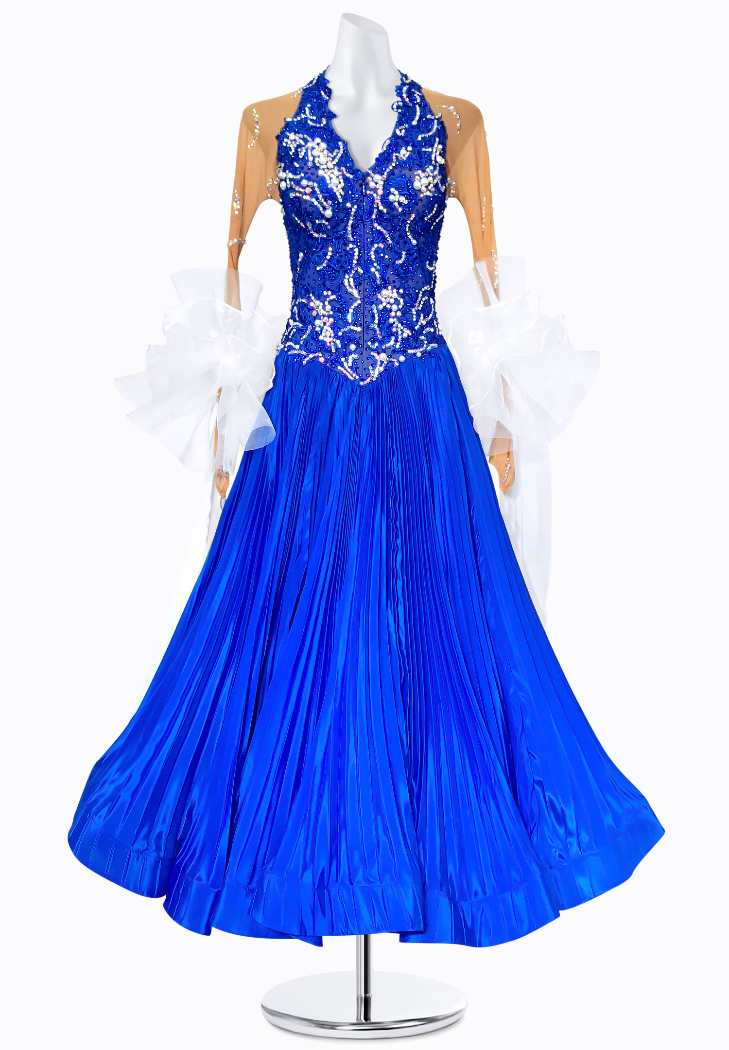 Sapphire Mist Ballroom Gown BS-B250129
