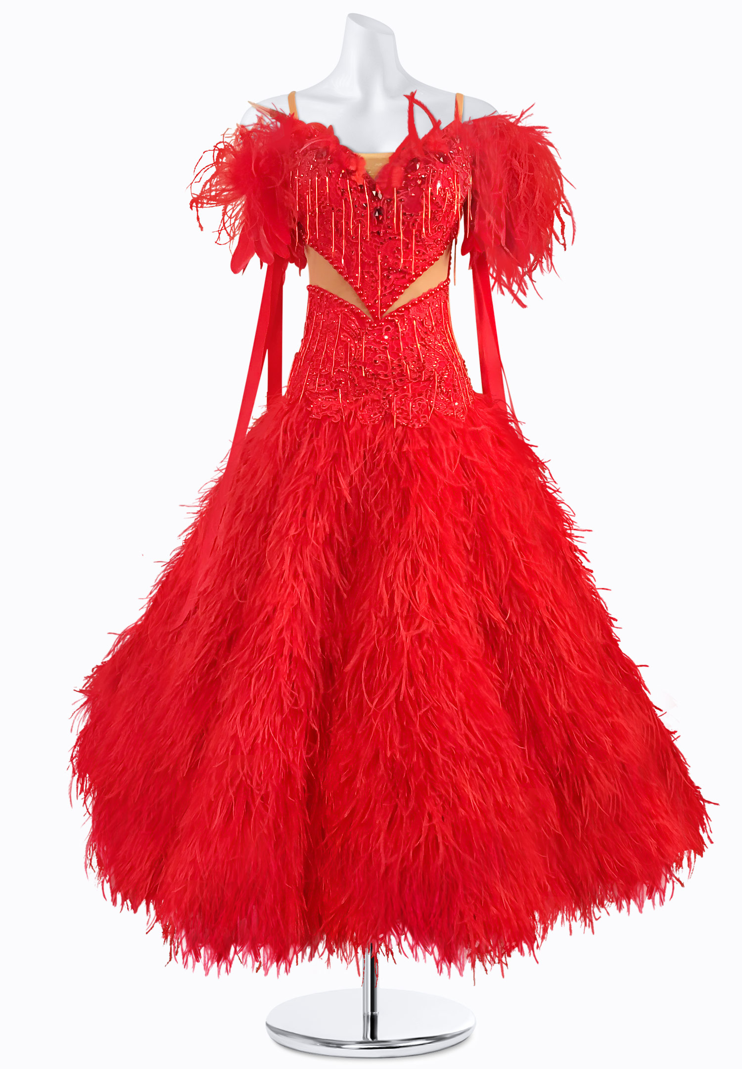 Eternal Scarlet Ballroom Gown BS-B250135