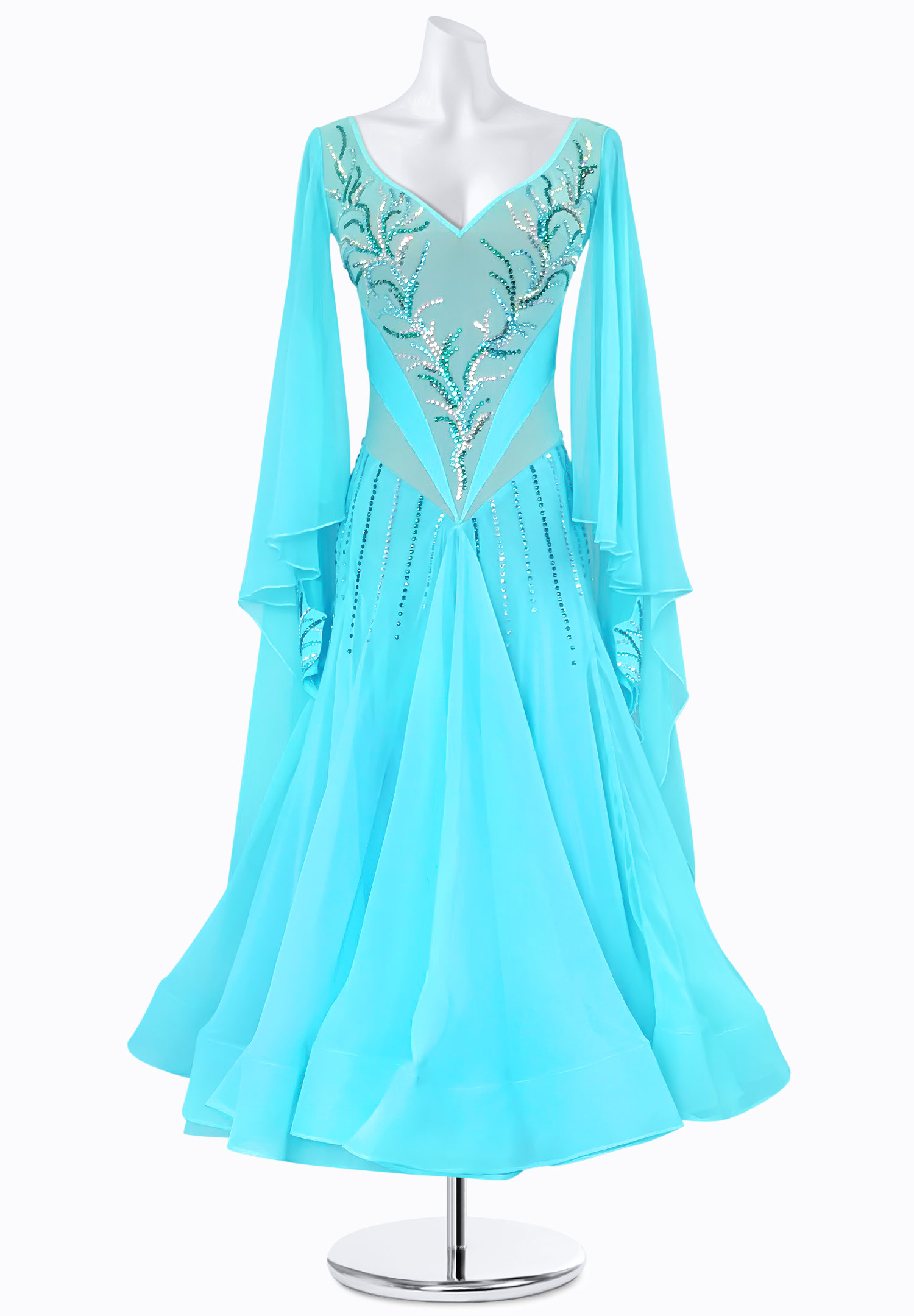 Seafoam Mist Ballroom Gown BS-B250139