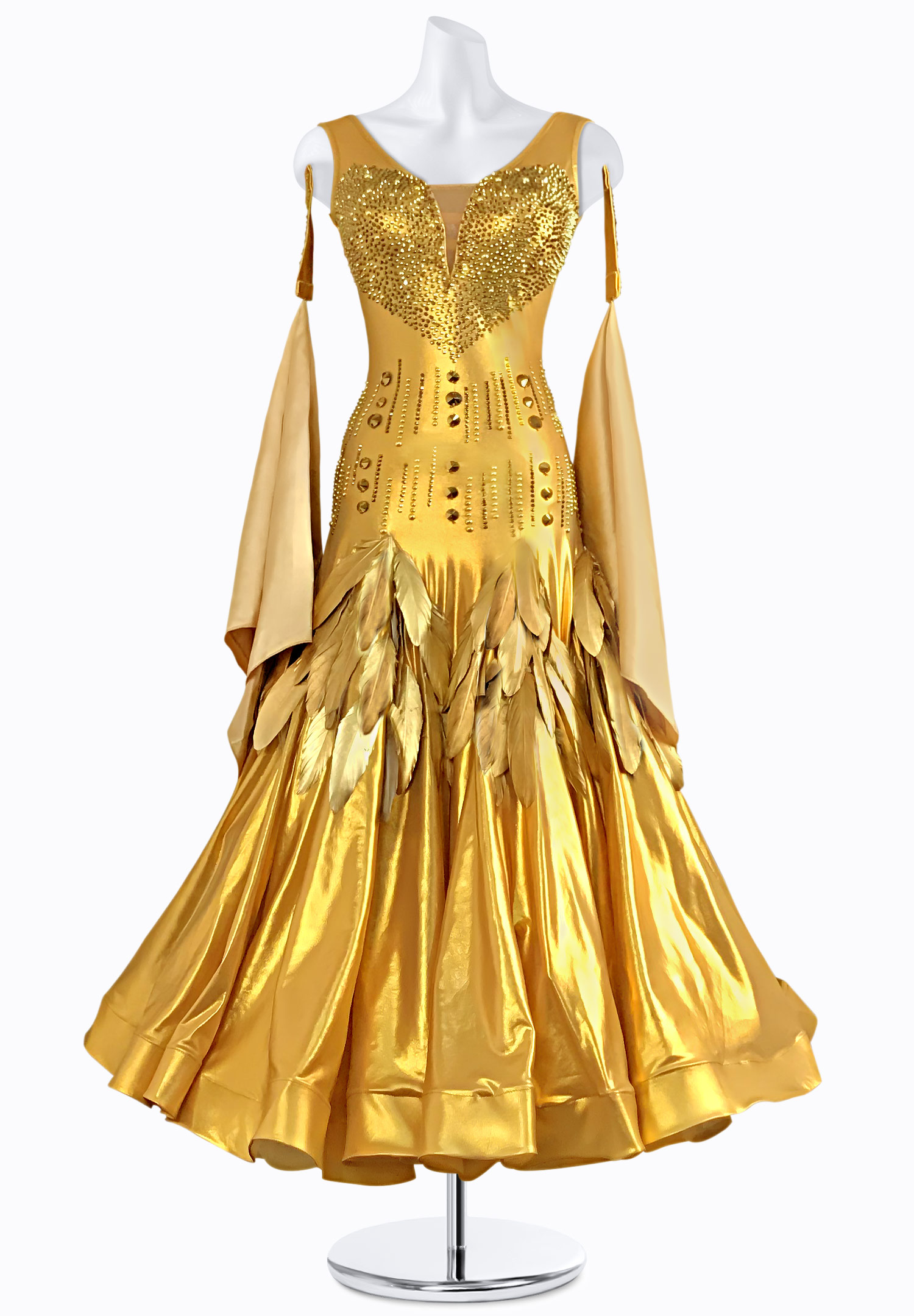 Gilded Halo Ballroom Gown BS-B250147