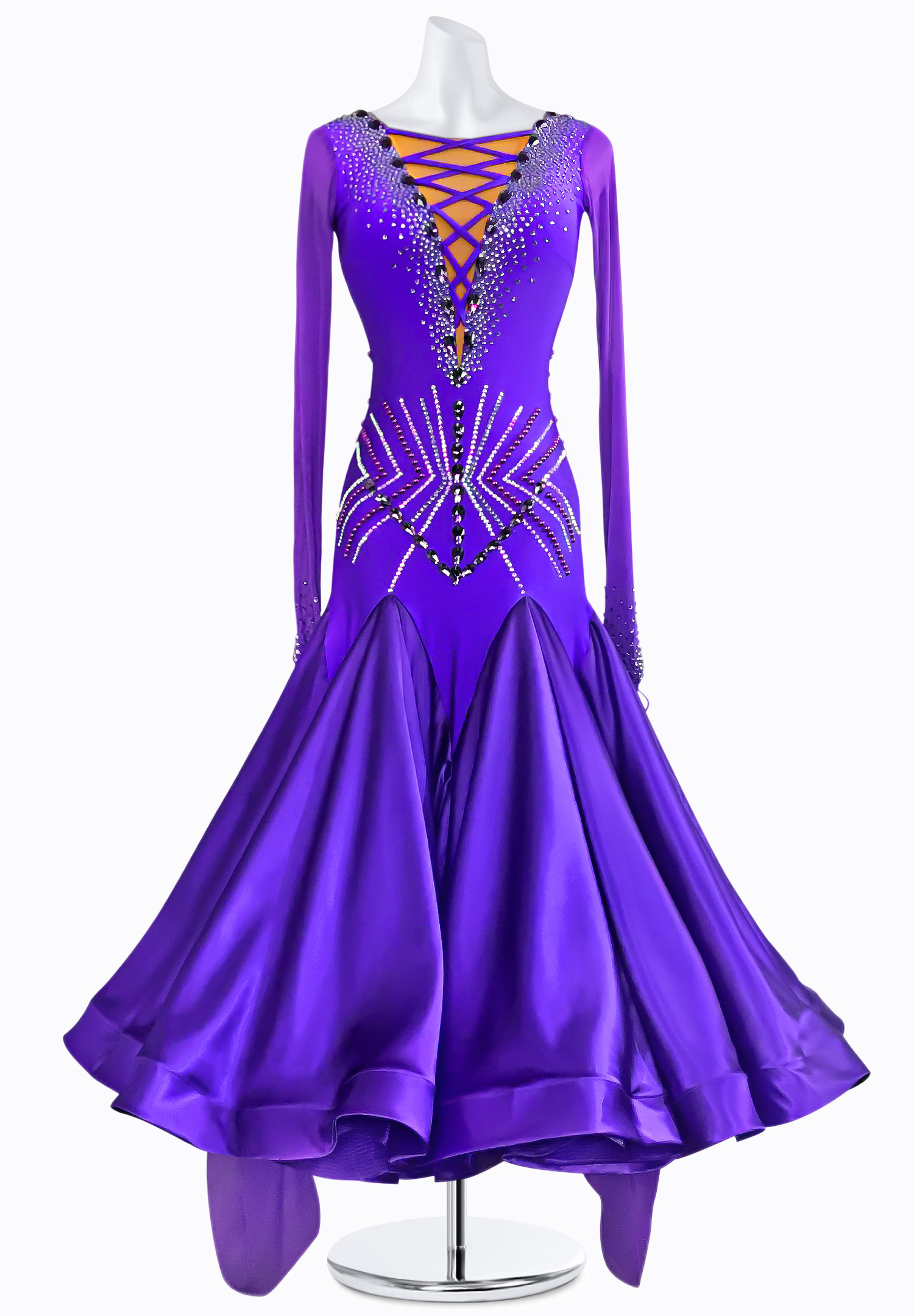 Violet Thrill Ballroom Gown BS-B250151