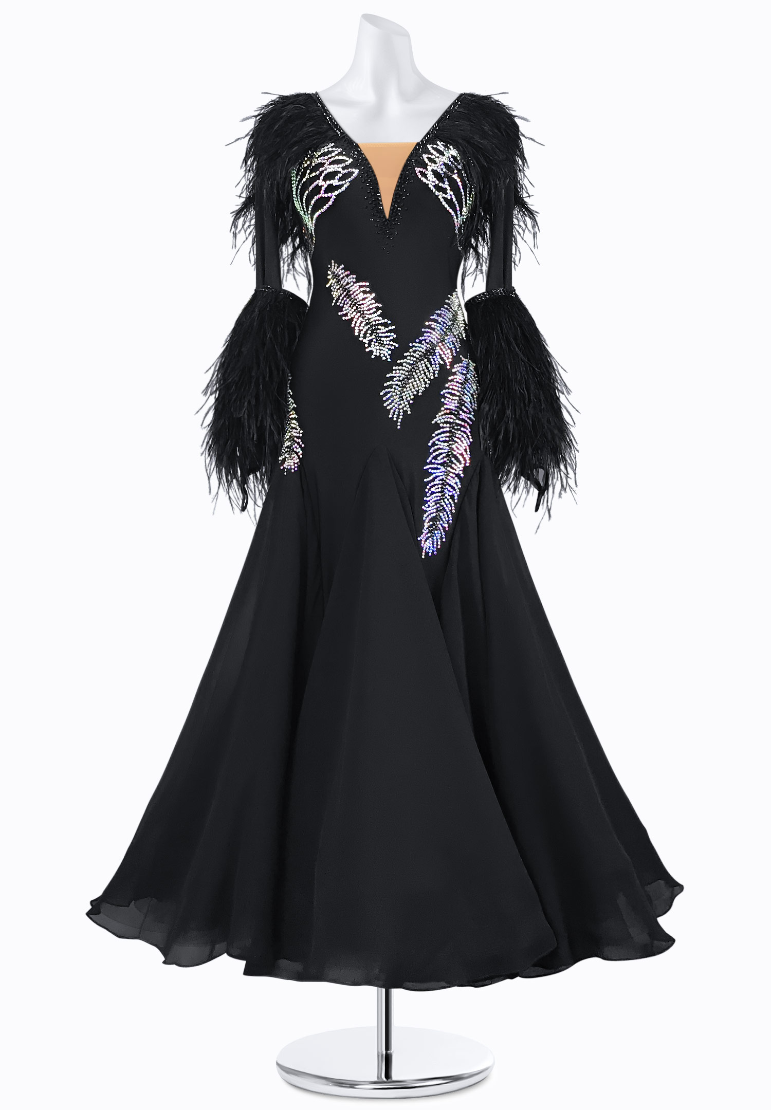 Onyx Flight Ballroom Gown BS-B250158