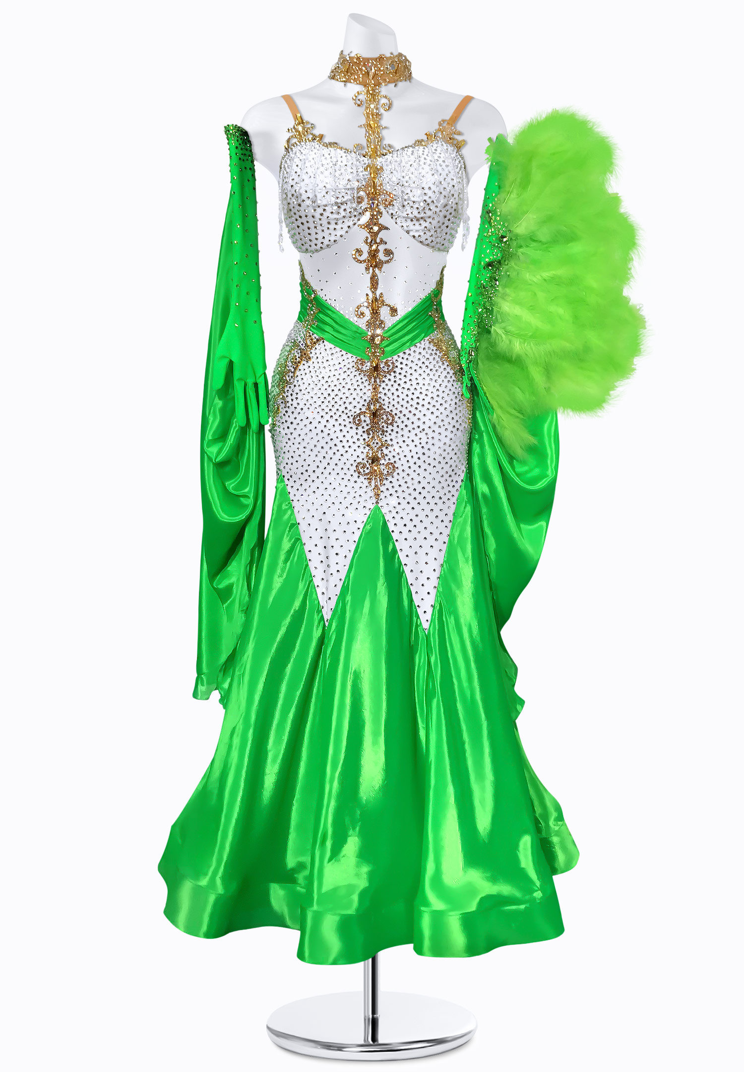 Celestial Vine Ballroom Gown BS-B250176