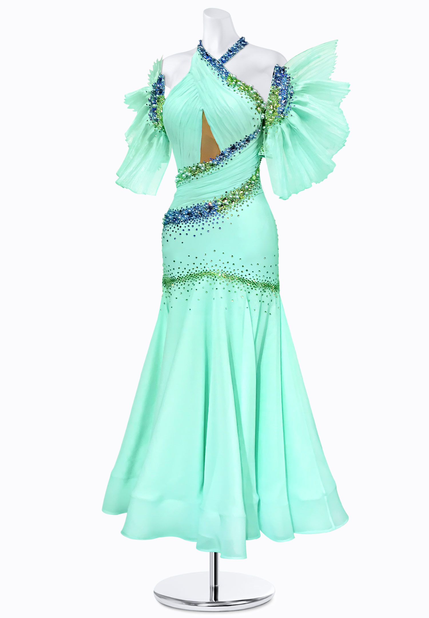 Ruched Siren Smooth Gown BS-S250005