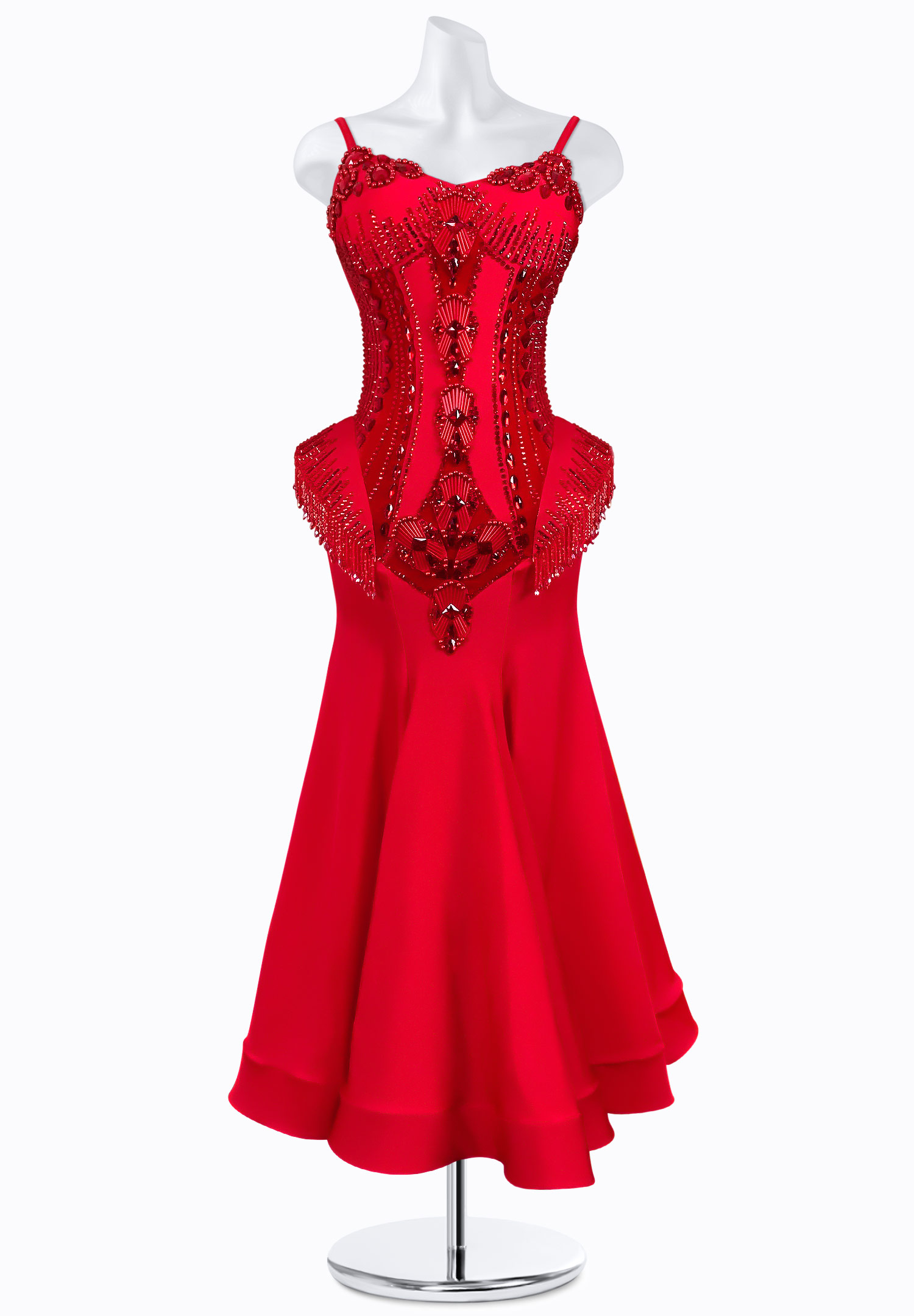 Ornate Blaze Smooth Gown BS-S250009