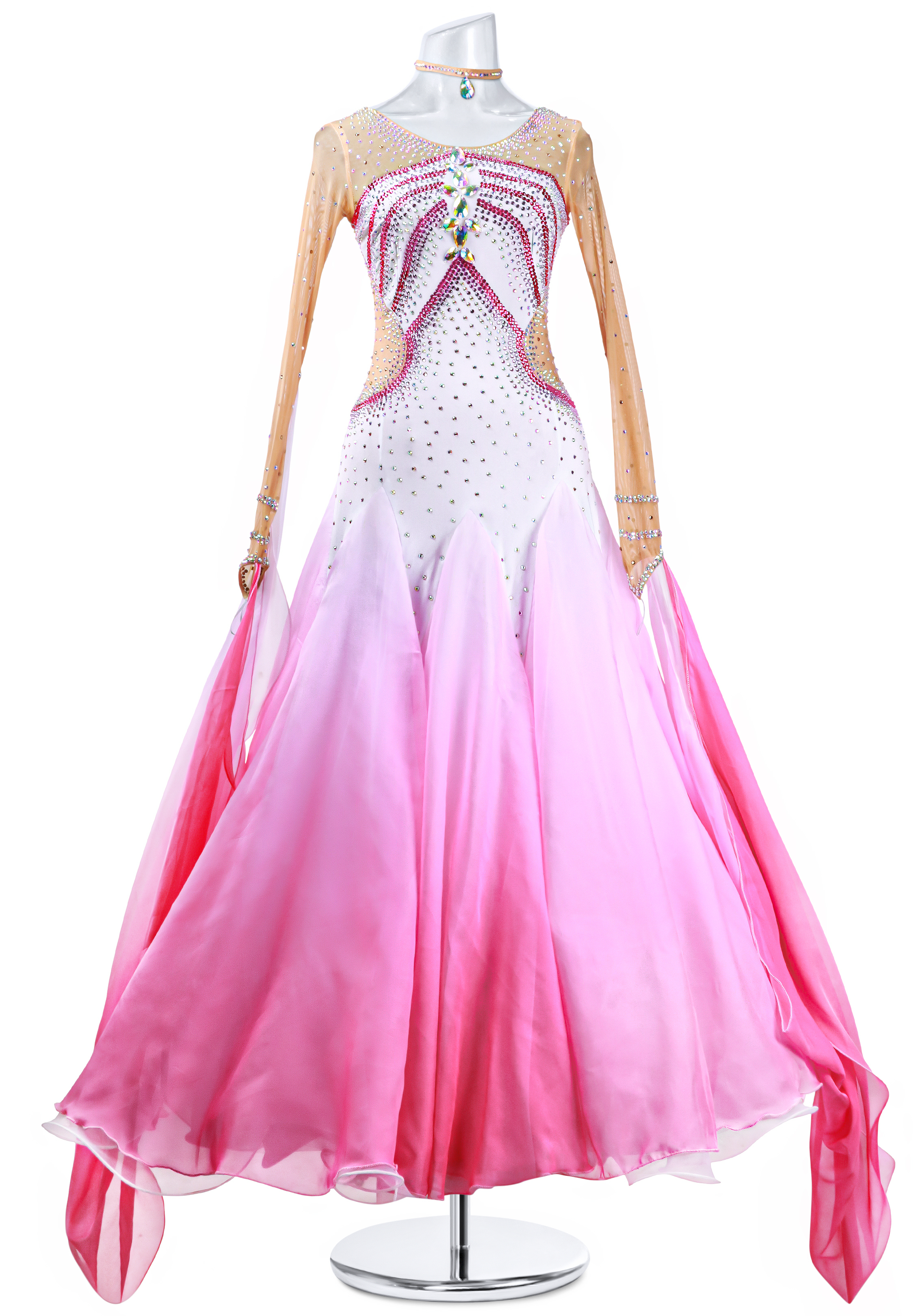 Baby Cheek Modern Ballroom Custom Dress MQ-B161