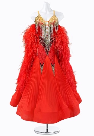 Dancing Flame Ballroom Gown PR-B240025
