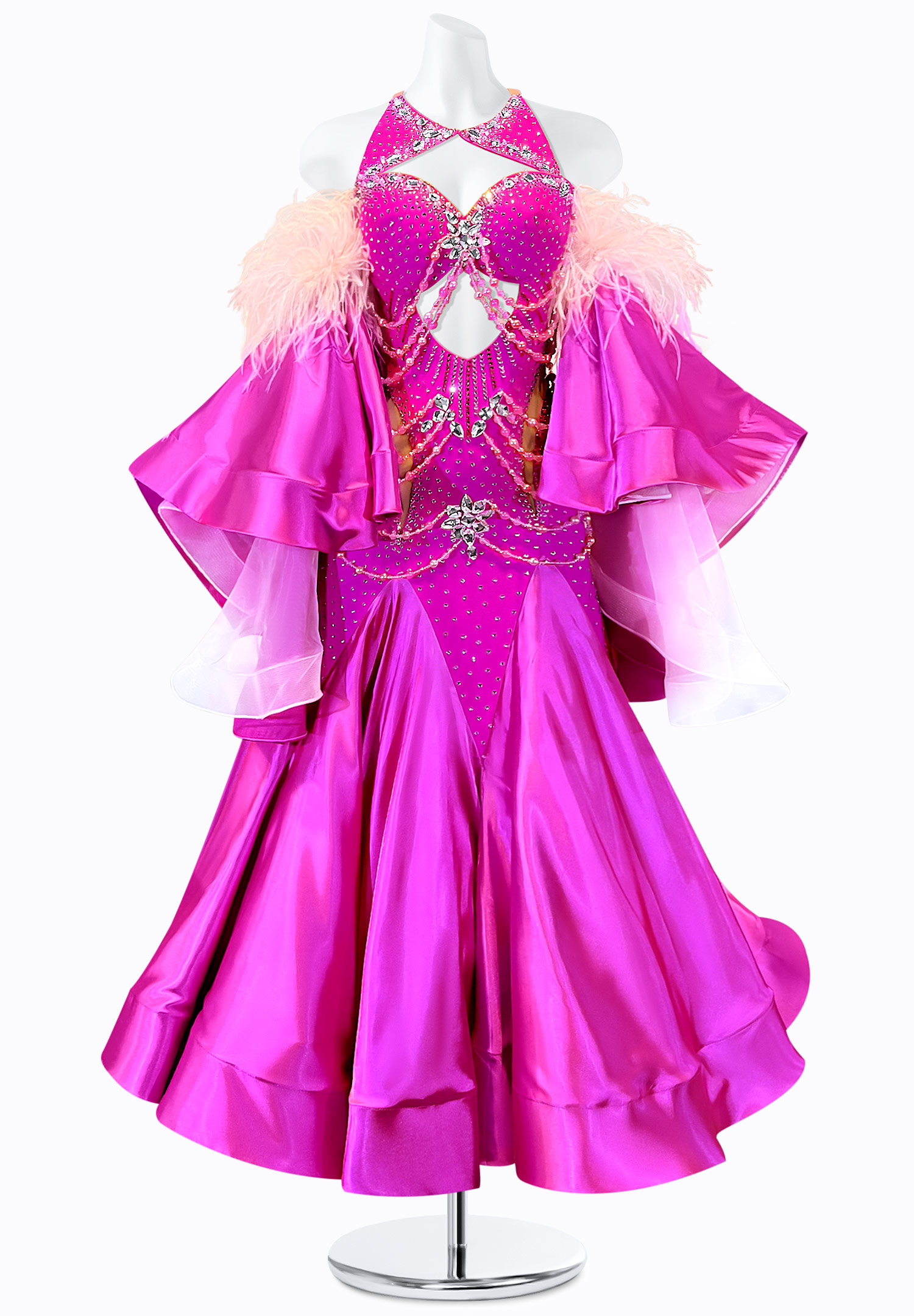 Fancy Frill Ballroom Gown PR-B240027