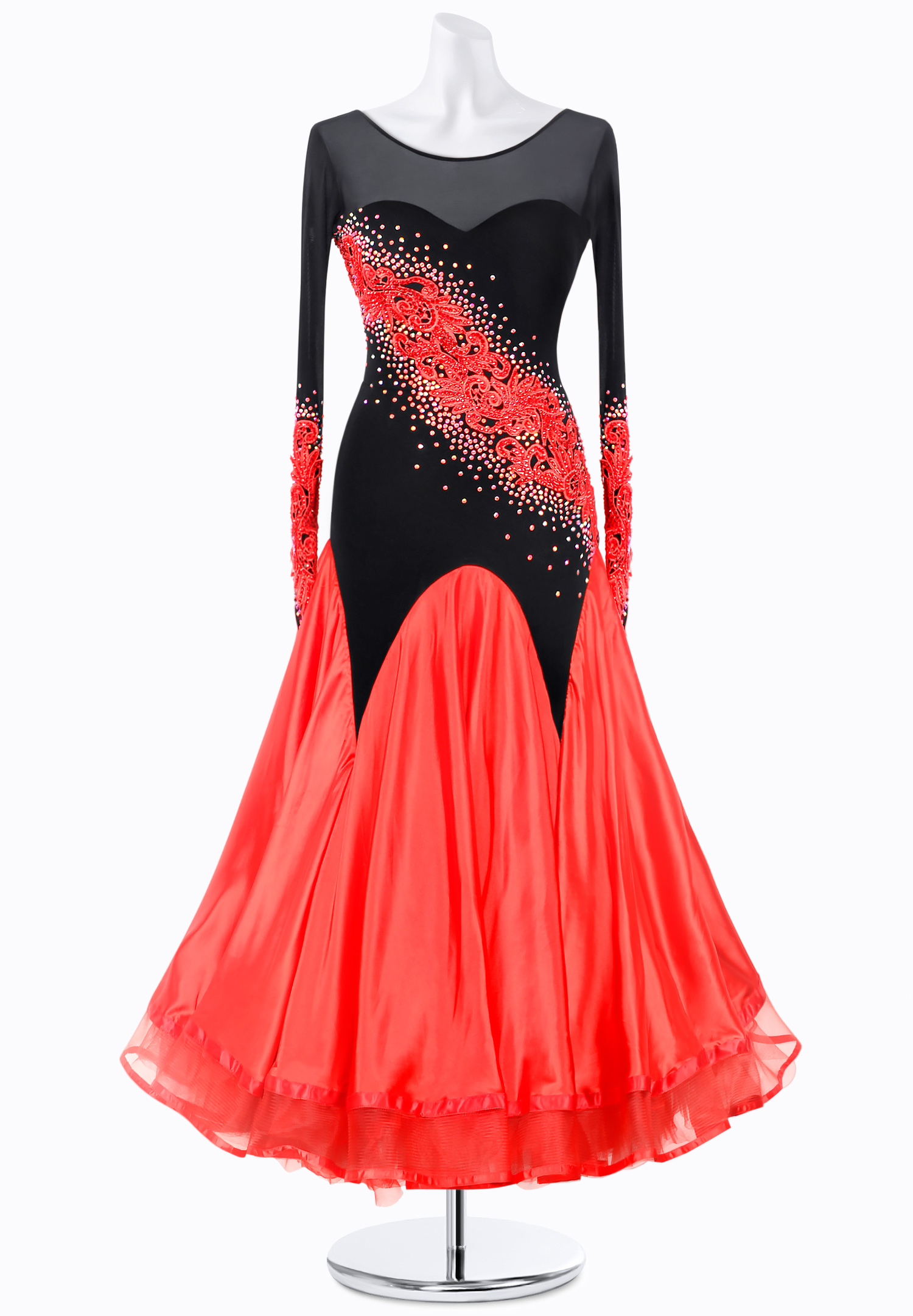 Blazing Applique Ballroom Gown JT-B3436