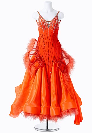 Blazing Fire Ballroom Costume MFB0119
