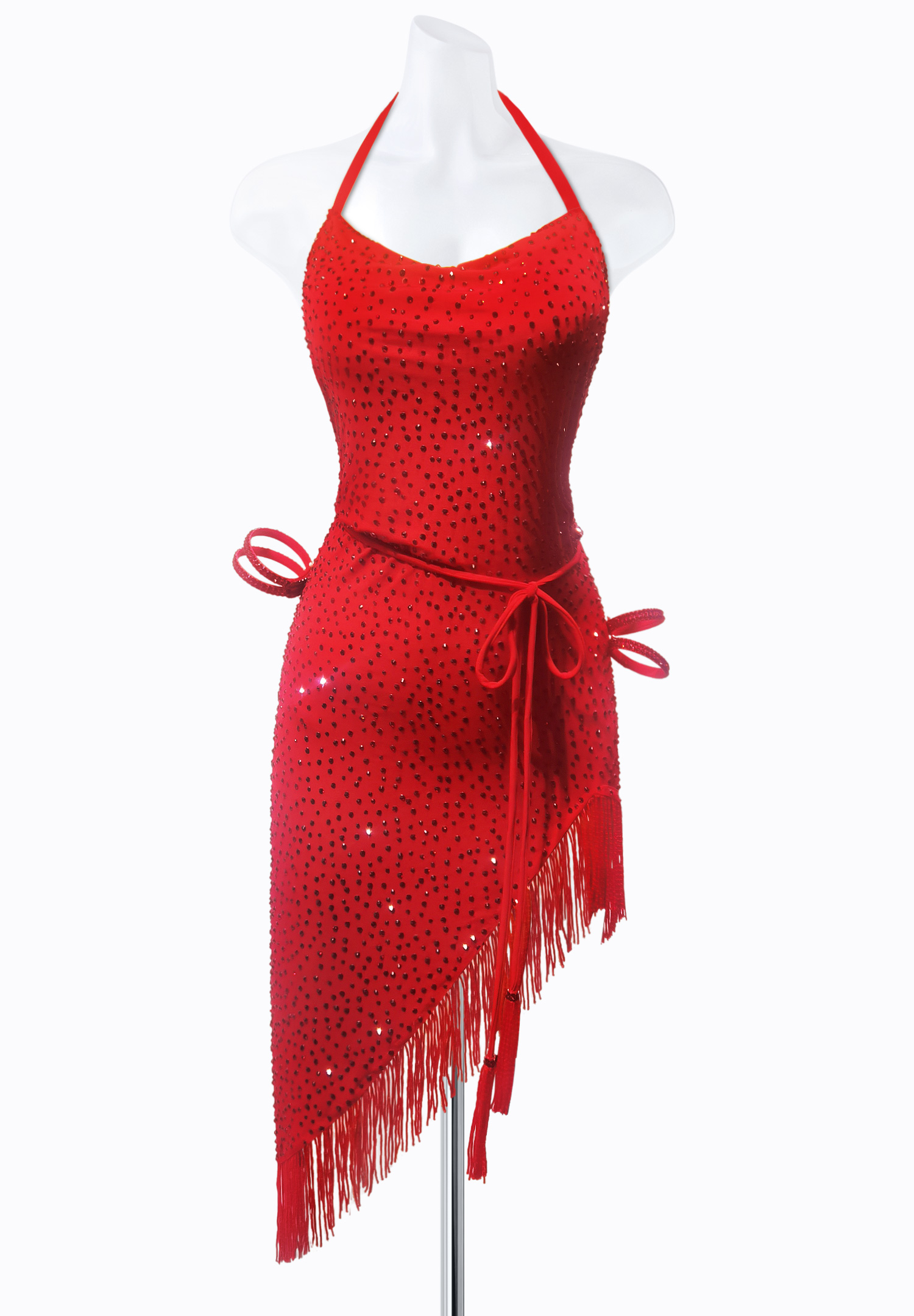 Blazing Halter Latin Dress AM-L3662