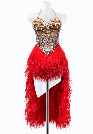 Blazing Jewel Latin Dress PR-L225061