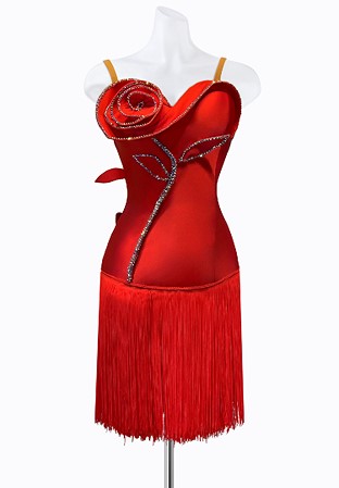 Blazing Rose Latin Dress PR-L225084