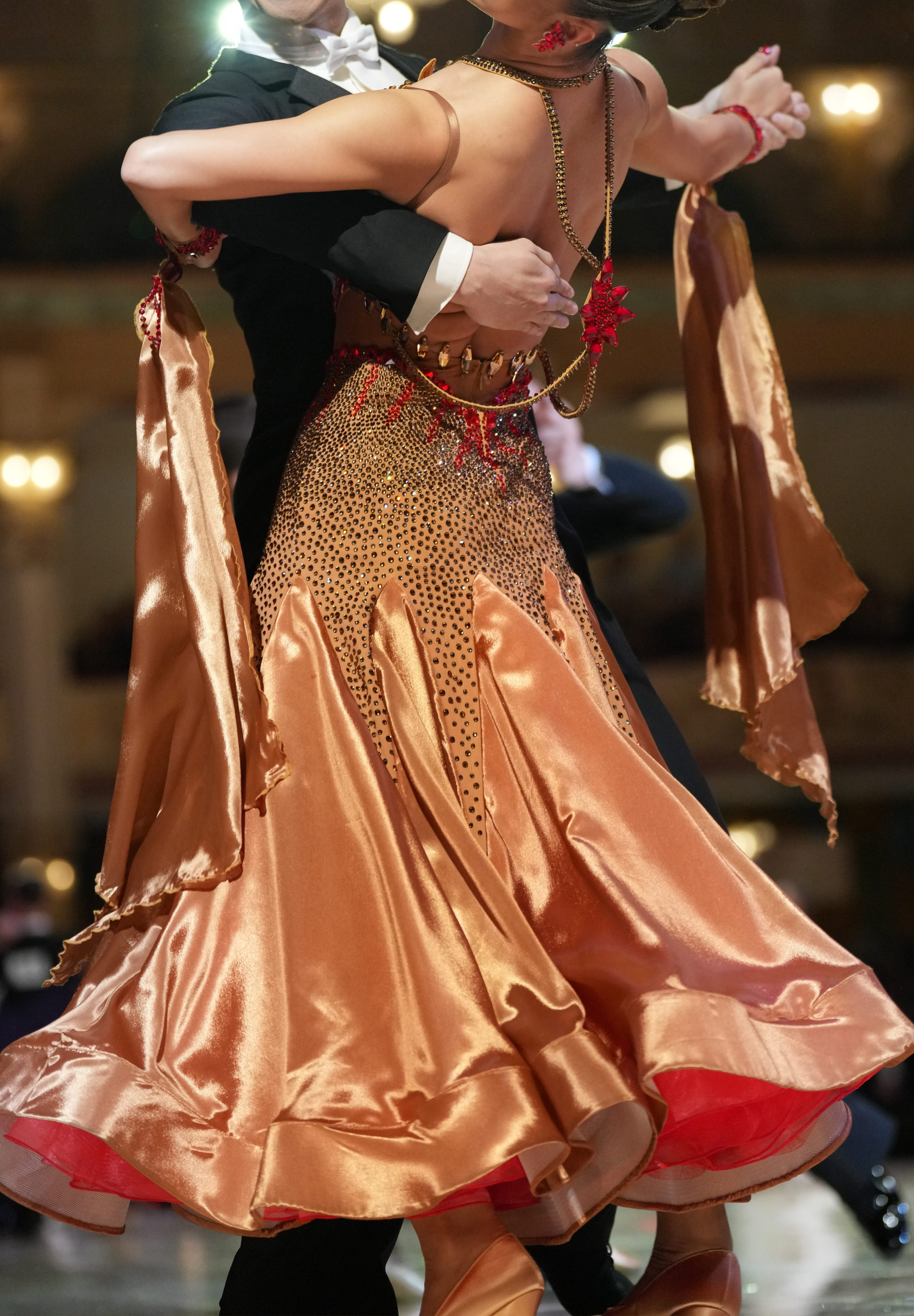 Blazing Sands Ballroom Dress MF-B0257 | International Ballroom