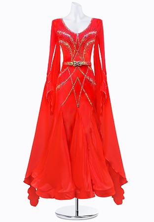 Blushing Crystal Ballroom Gown AM-B3366