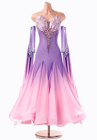 Blushing Crystal Ballroom Gown TID-BM1272