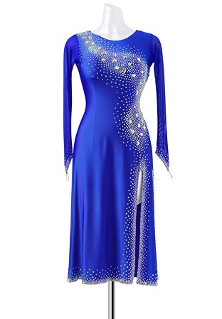 Blushing Crystal Latin Dress BA-VSL007