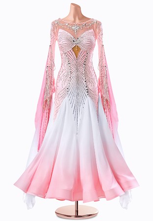 Blushing Waltz Ballroom Gown TID-BM1234