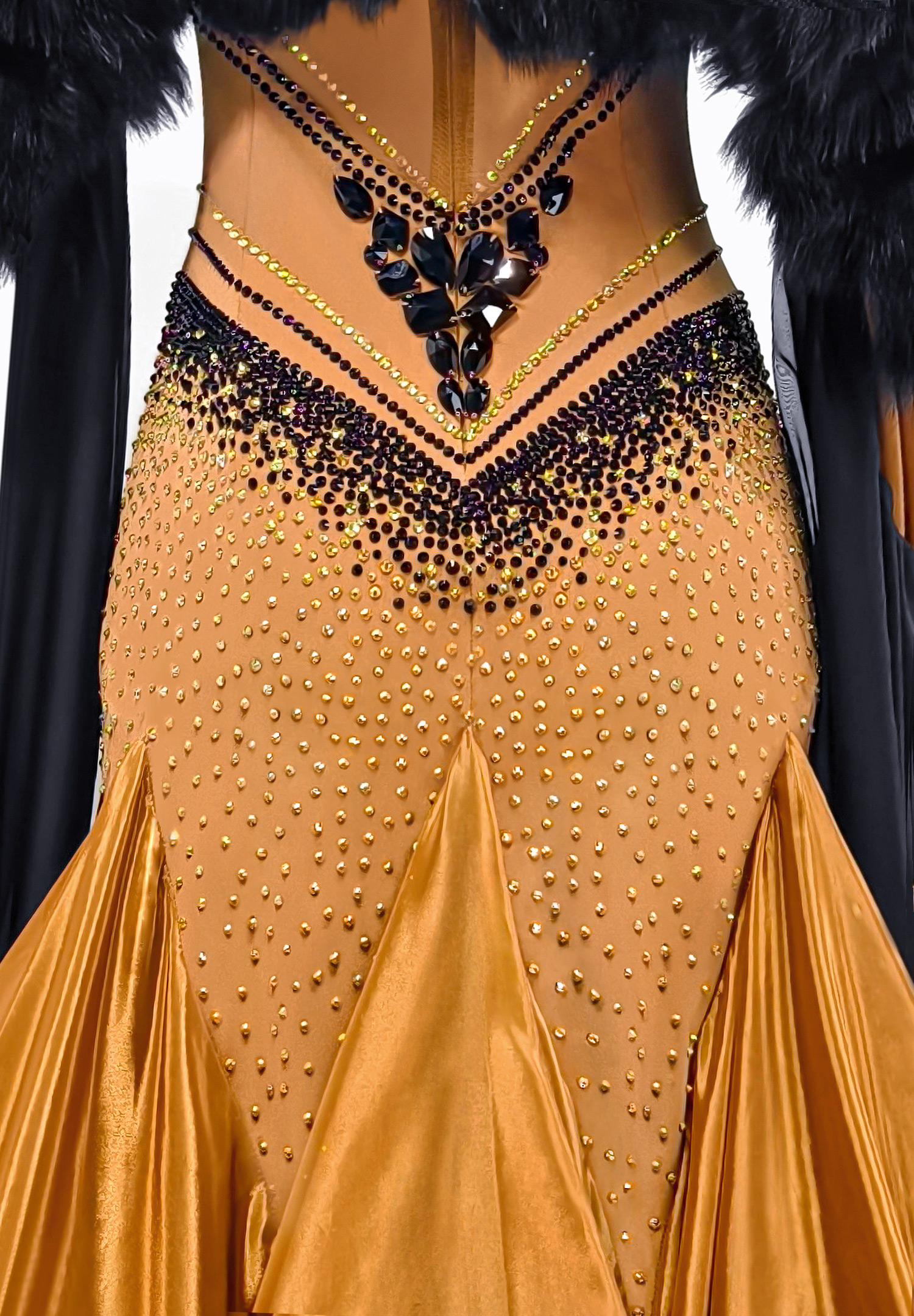 Black on Cappuccino_