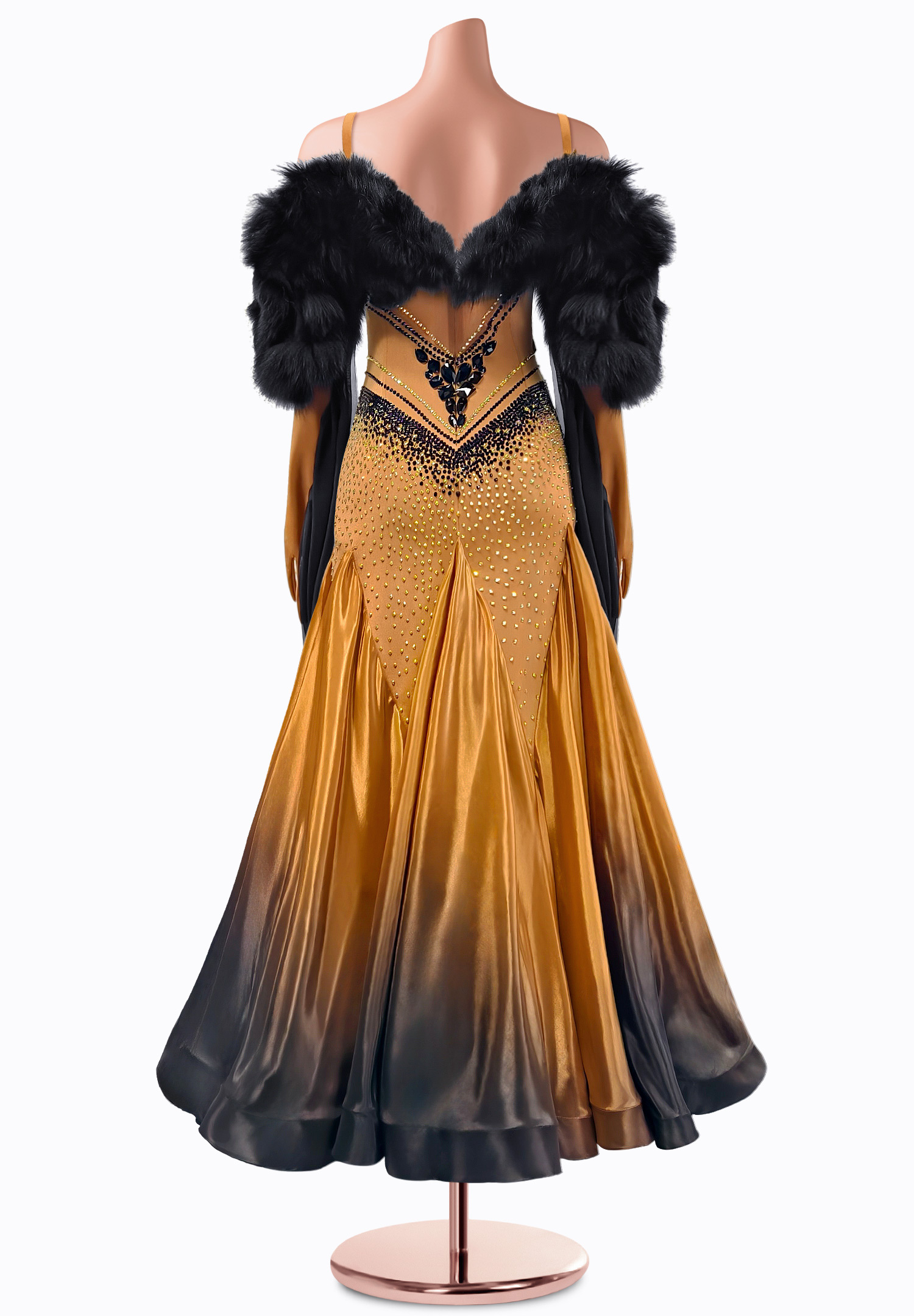 Black on Cappuccino_