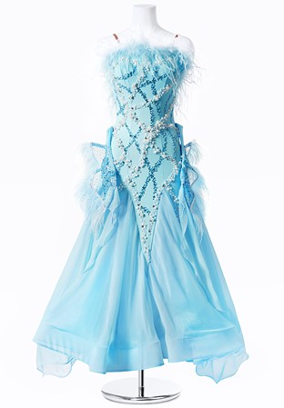 Bubbling Dream Ballroom Gown MFB0130