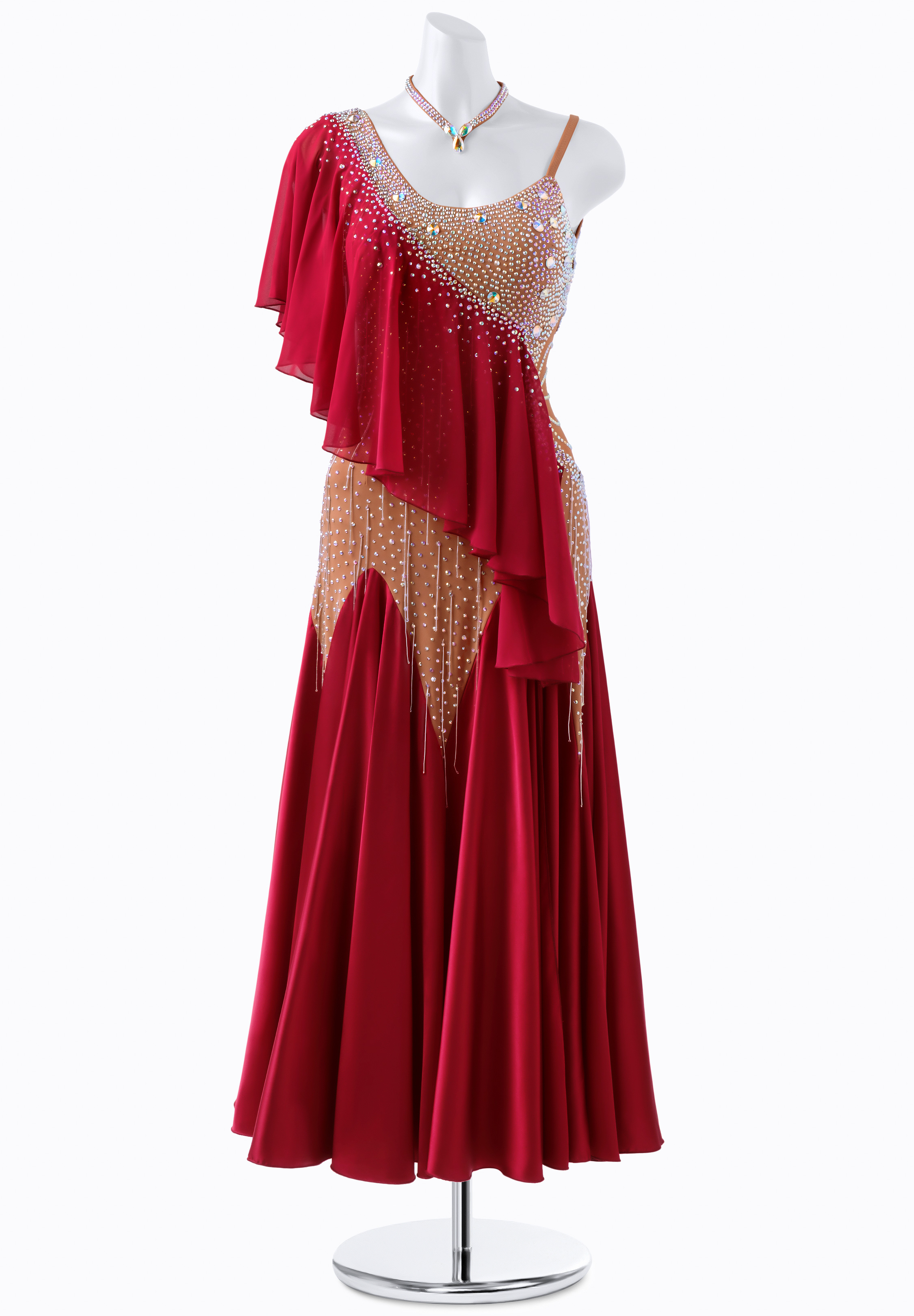 Captivating Frilled Smooth Dress BA-VSS010