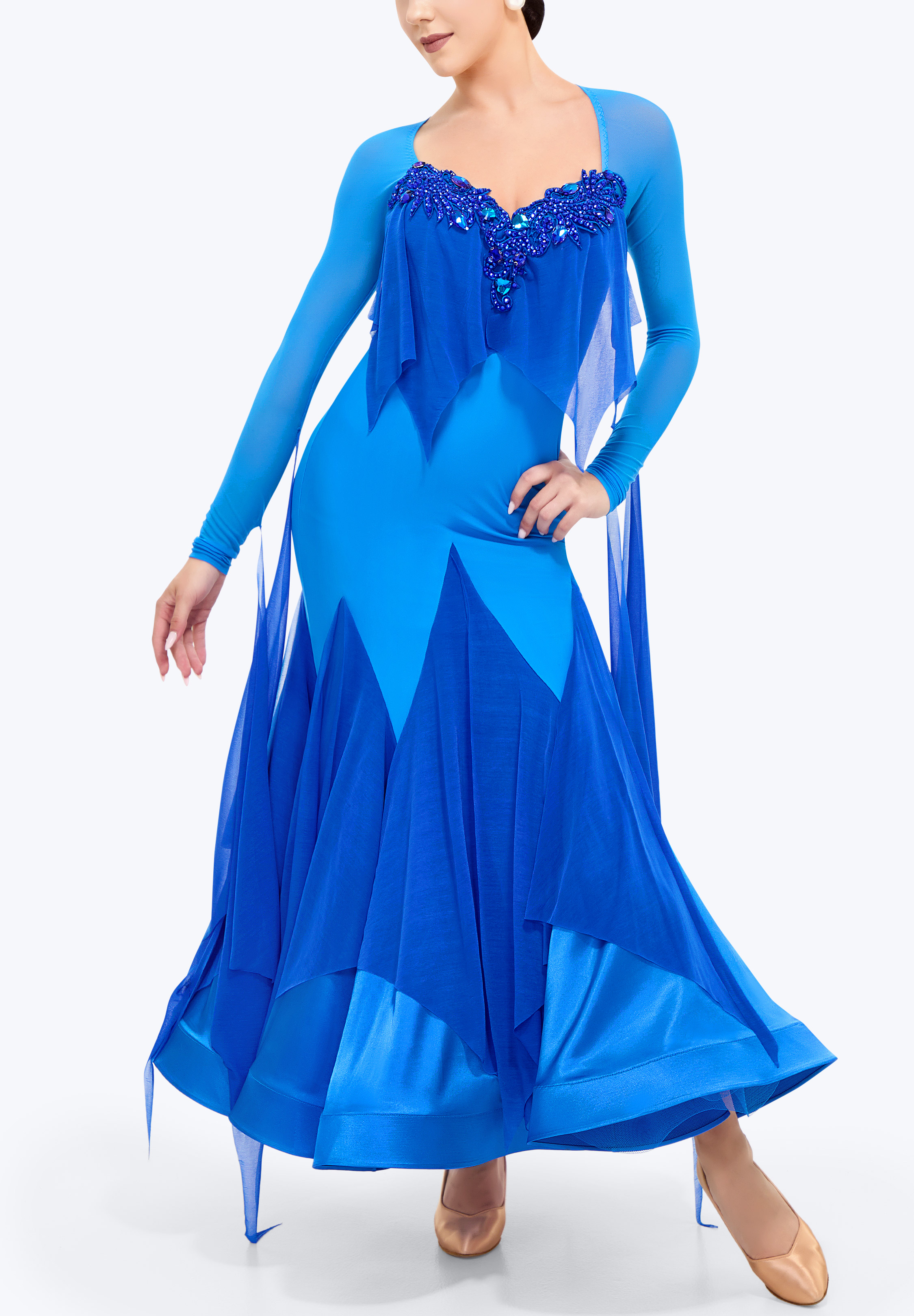 Celeste Sapphire Dance Dress TD-SM011