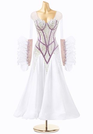 Celestial Frill Smooth Gown ADS2930