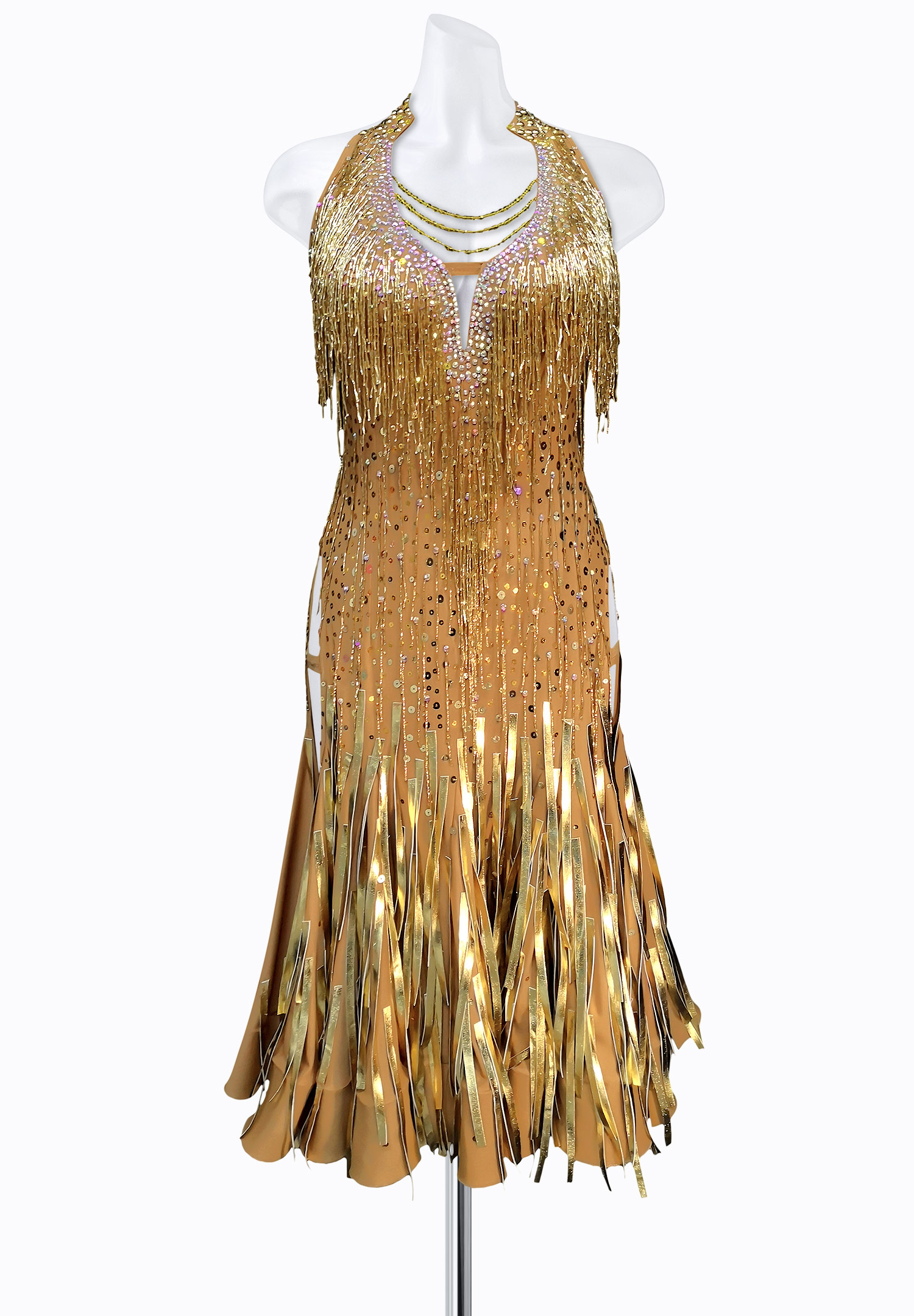 Celestial Glow Latin Dress AM-L3139