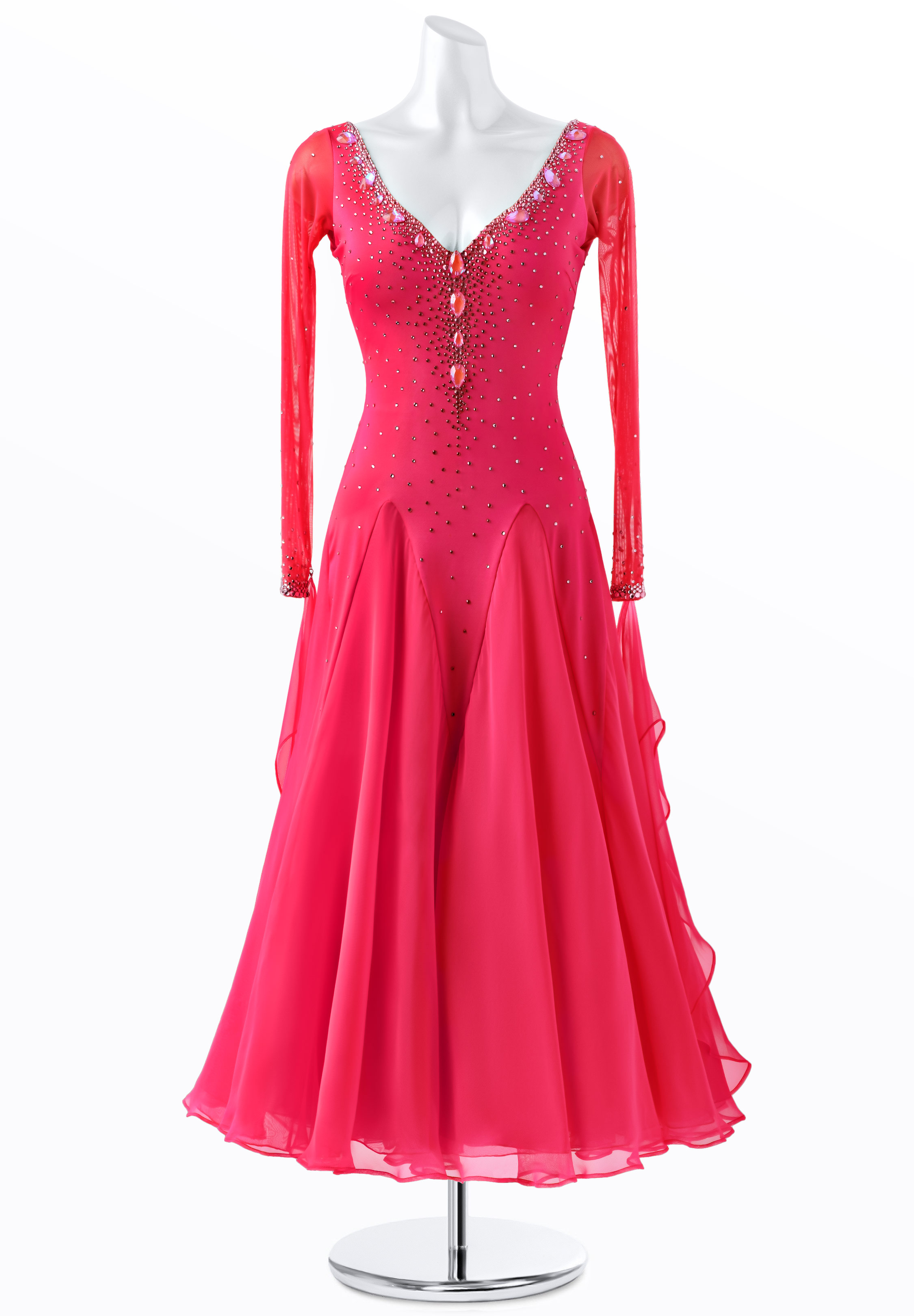 Charming Sweetheart Ballroom Compeition Dress PC-WB19012-2