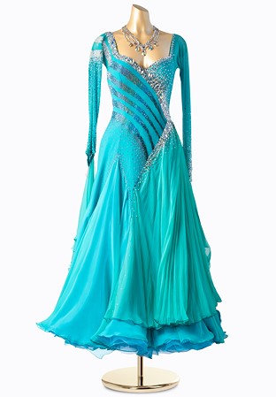 Chrisanne Clover Couture Ballroom Dress 002PP
