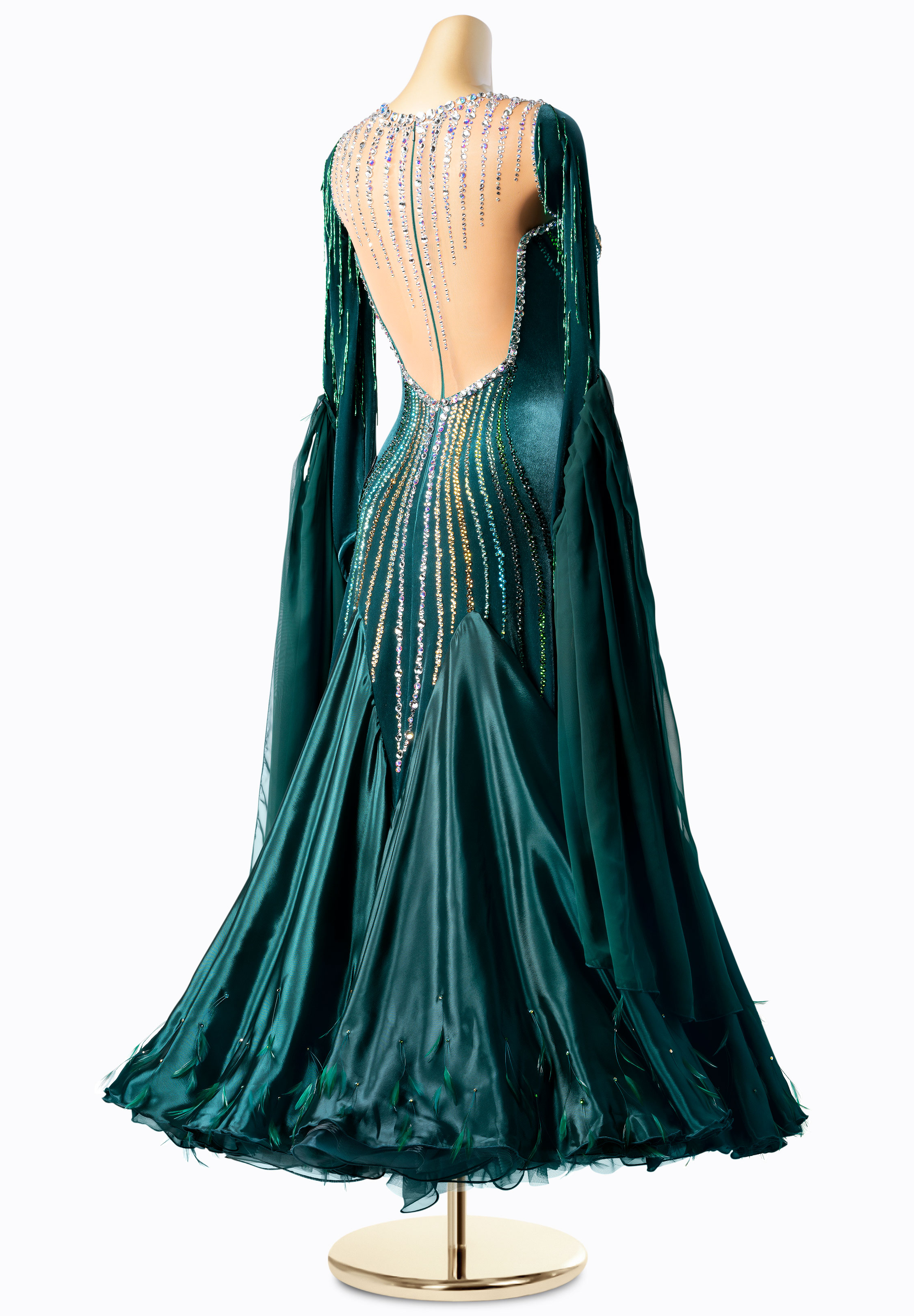 社交ダンス用ピンクドレス　Chrisanne clover社 Chrisanne Clover Couture Ballroom Dress CC-023PP