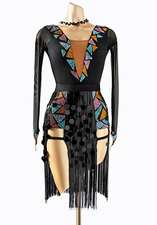 Chrisanne Clover Couture Latin Dress 829NN