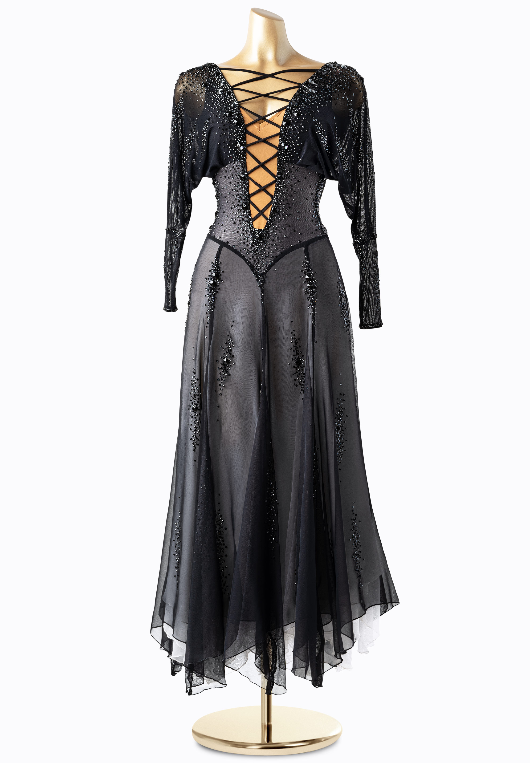 Chrisanne Clover Couture Smooth Dress CC-357NN | American Smooth