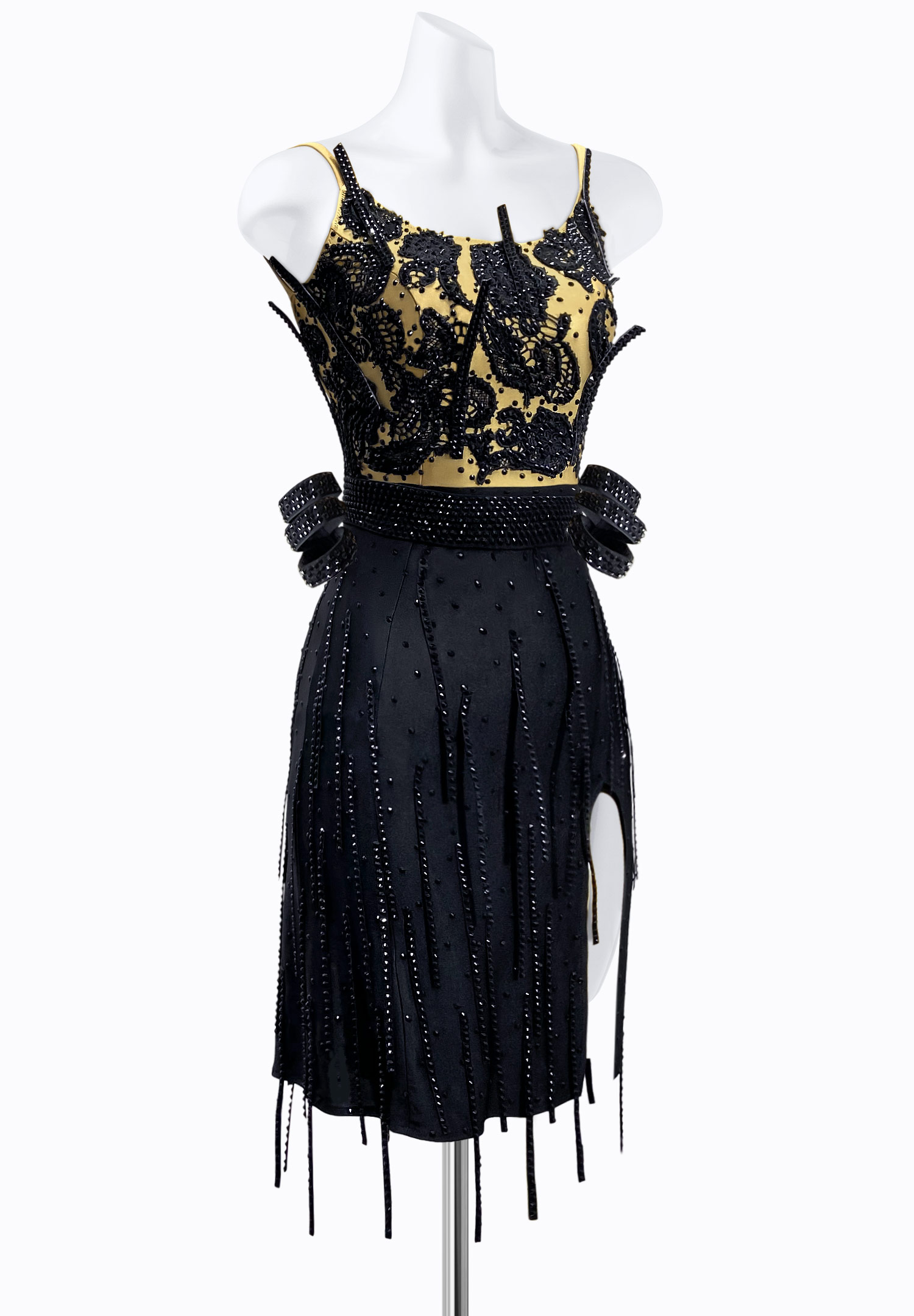 Classic Applique Latin Dress JT-L2098