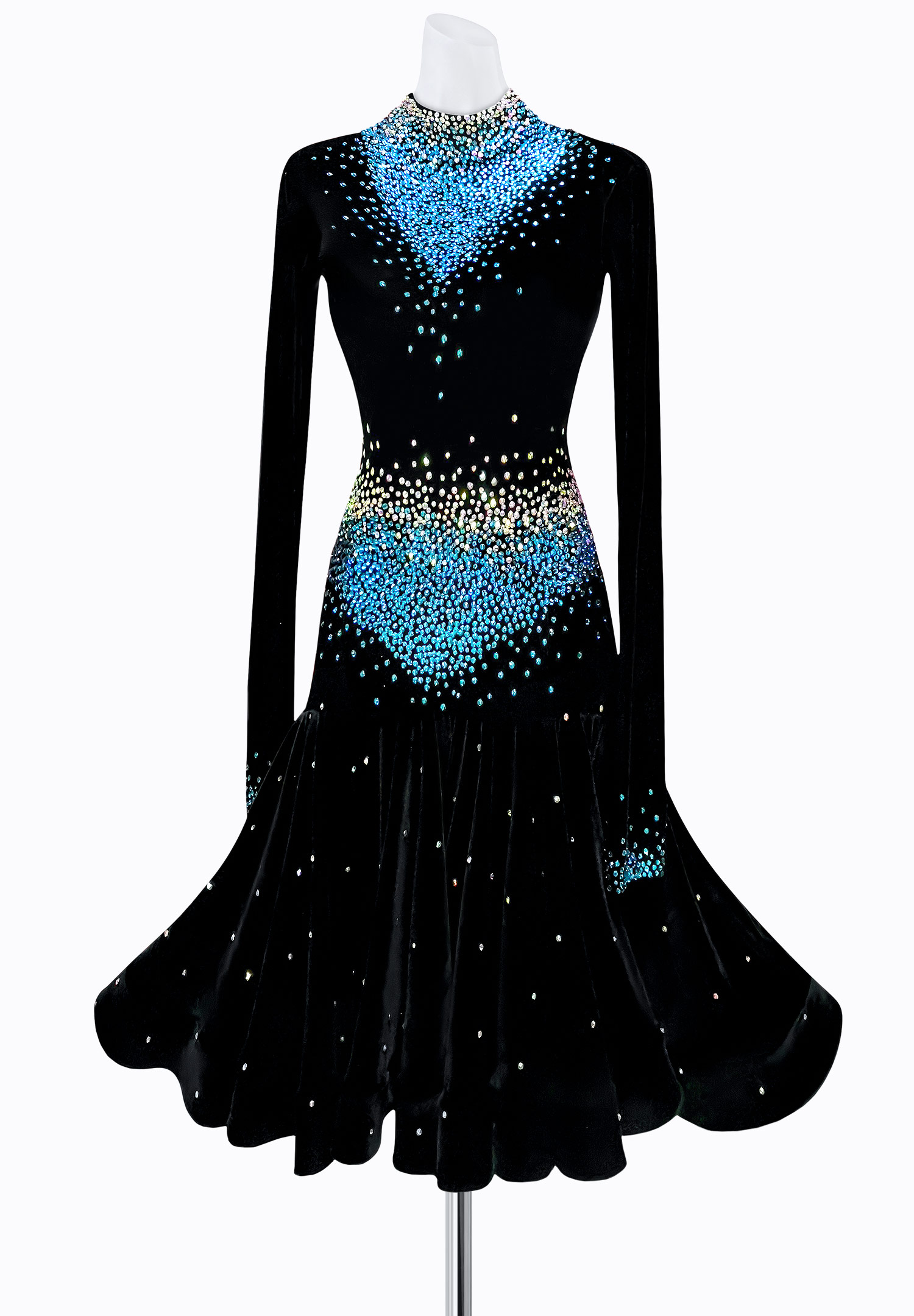 Cosmic Charm Latin Dress AM-L3132