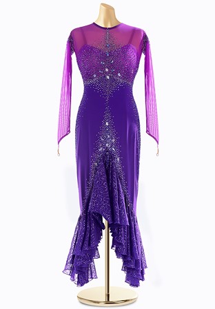 Cosmic Mermaid Latin Gown ZA-15L010