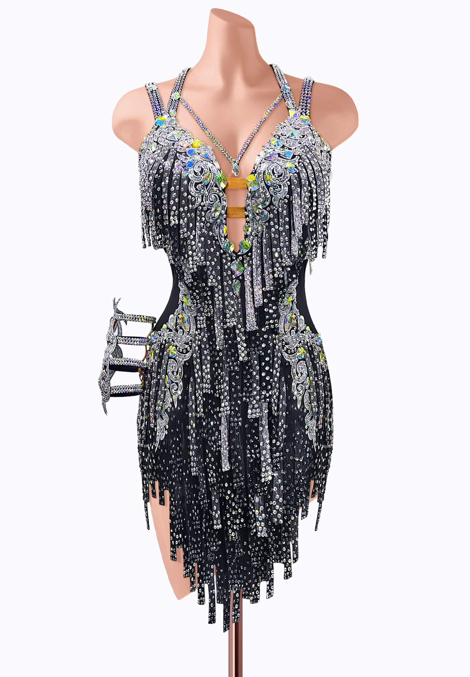 Cosmic Rhythm Latin Dress AM-L3803