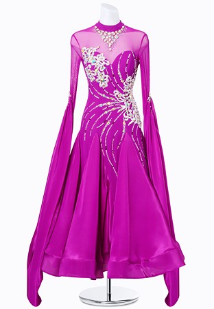 Crystal Applique Ballroom Gown MF-B0278