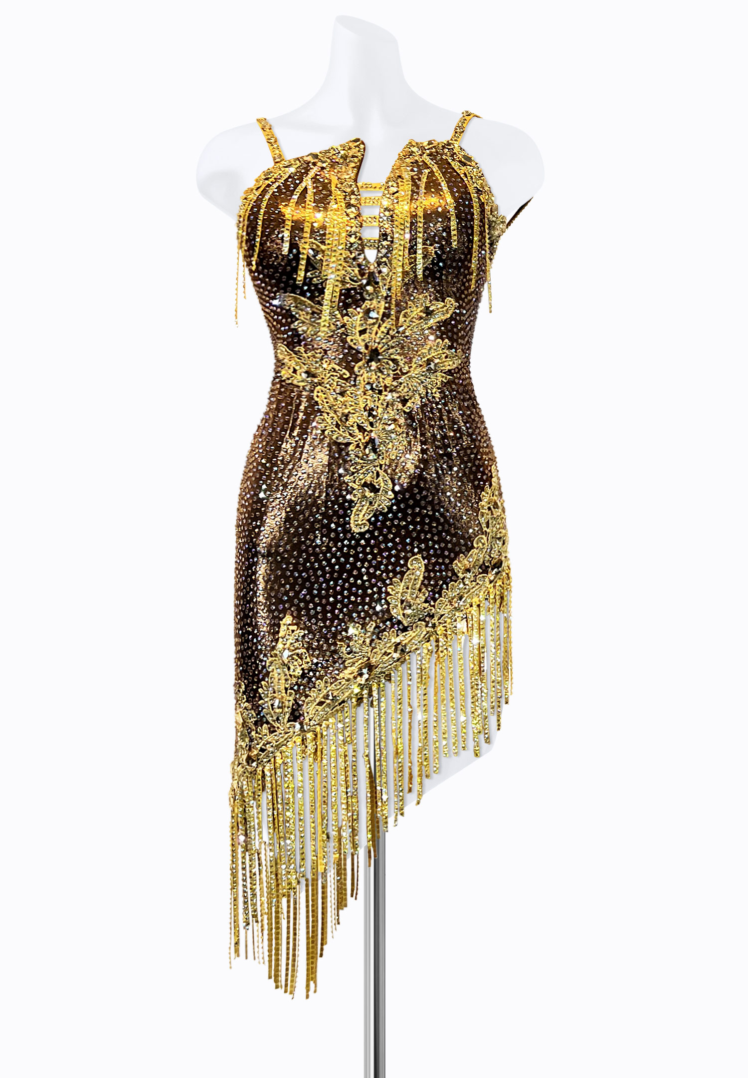 Crystal Cupid Latin Dress PR-L215212