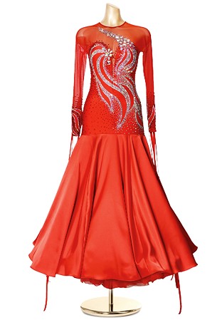 Crystal Galaxy Ballroom Competition Dress PCWB190333