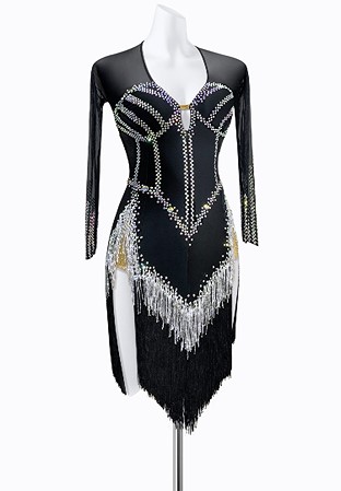 Crystal Idol Latin Dress JT-L2076