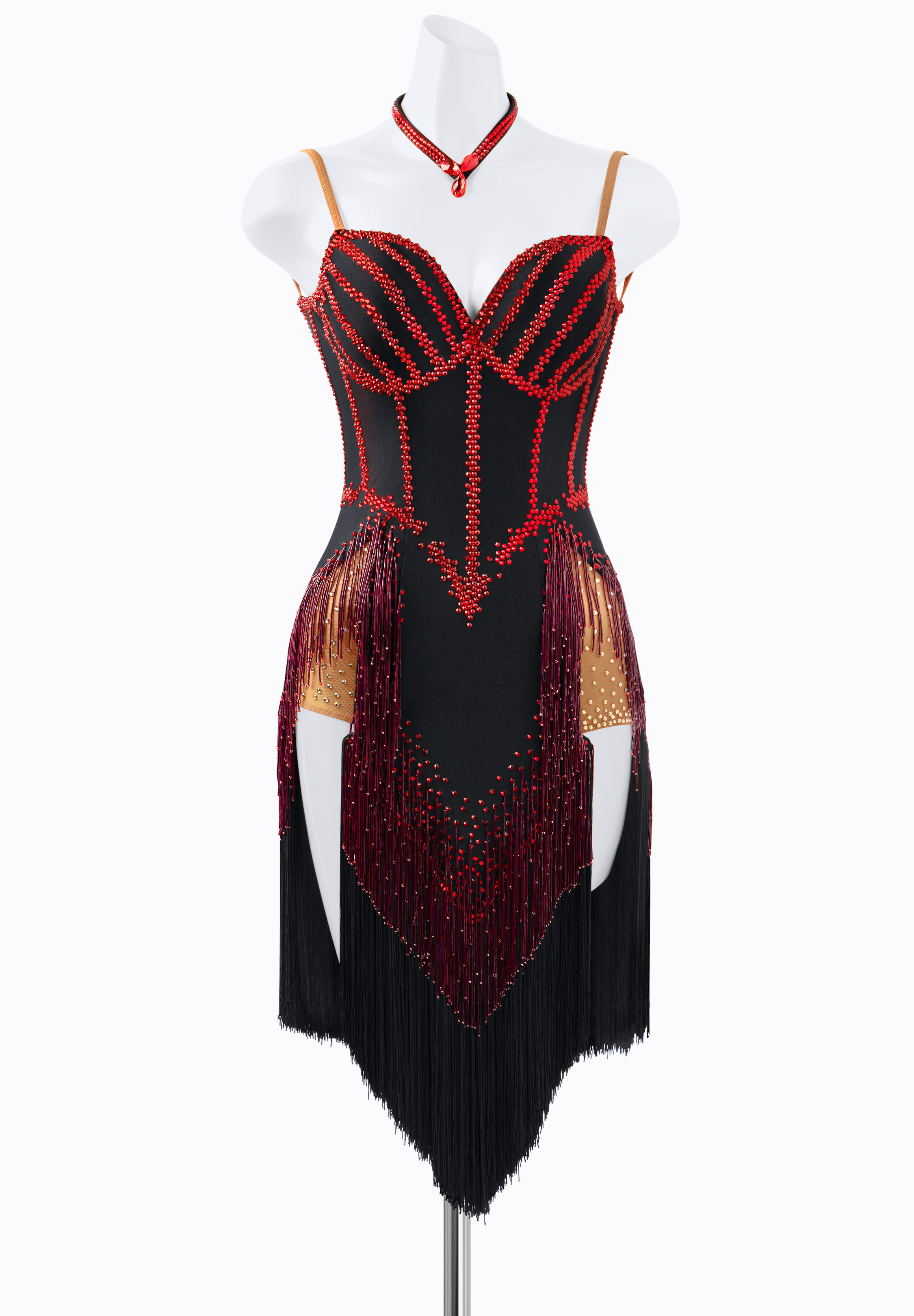 Crystal Idol Latin Dress JT-L2076A